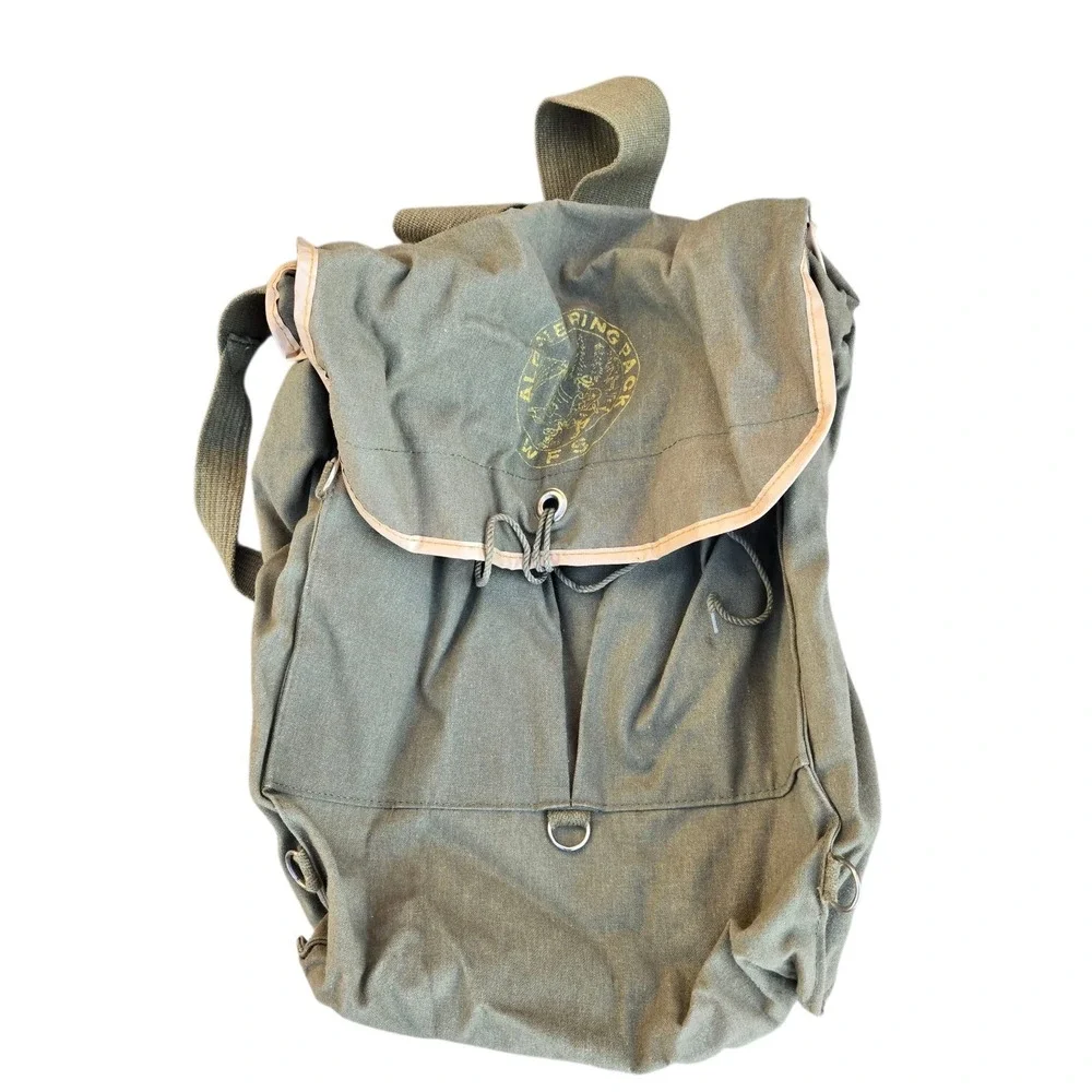 Vintage Boy Scout‎ Alpine D Ring Pack Backpack